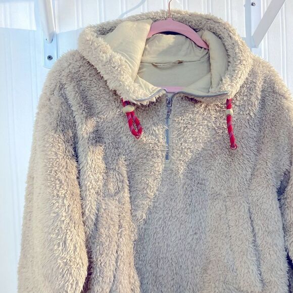LULULEMON “Oh So Sherpa” Half Zip Hoodie Jacket Sz 8 - Picture 4 of 13